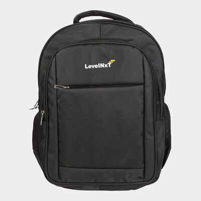 Black Backpack WithLaptop Sleeve, 30L(Approx)