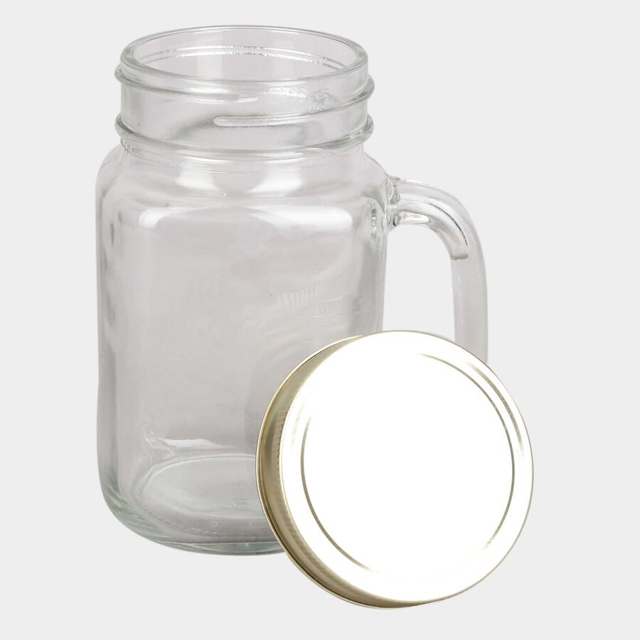 Round Glass Mason Jar, , large image number null