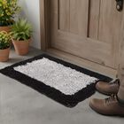 Grey Polyester Door Mat, , small