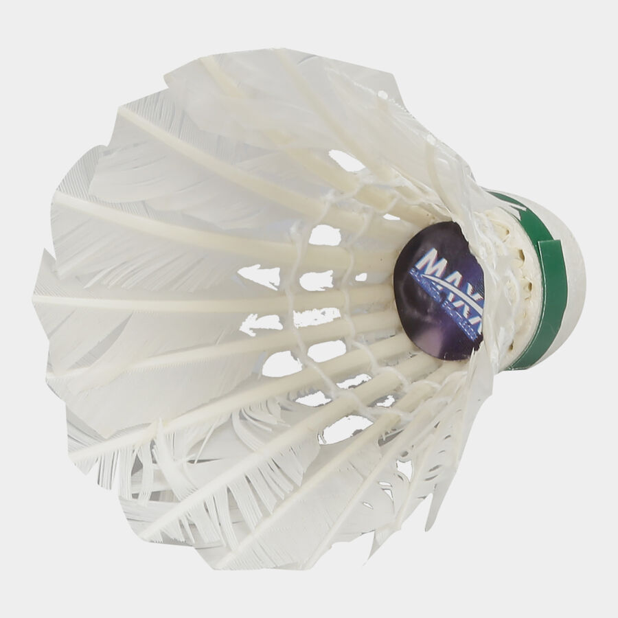 Feather White Shuttlecock 4 Pcs., , large image number null