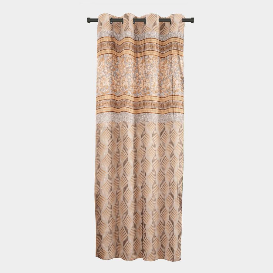 5ft. Brown Window Curtain, , large image number null