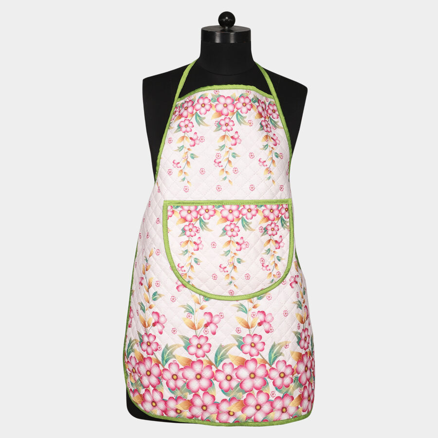 Brown Polyester Cotton Apron, , large image number null