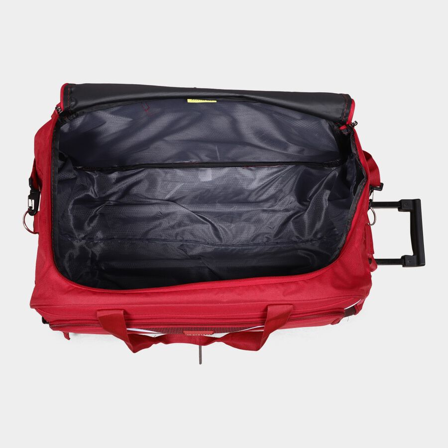 Red Polyester Duffle Trolley, , large image number null
