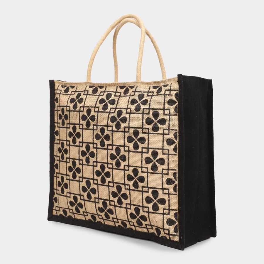 Beige Jute Bag, , large image number null
