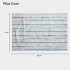 120 GSM Navy Blue Polyester Double Bedsheet, , small image number null