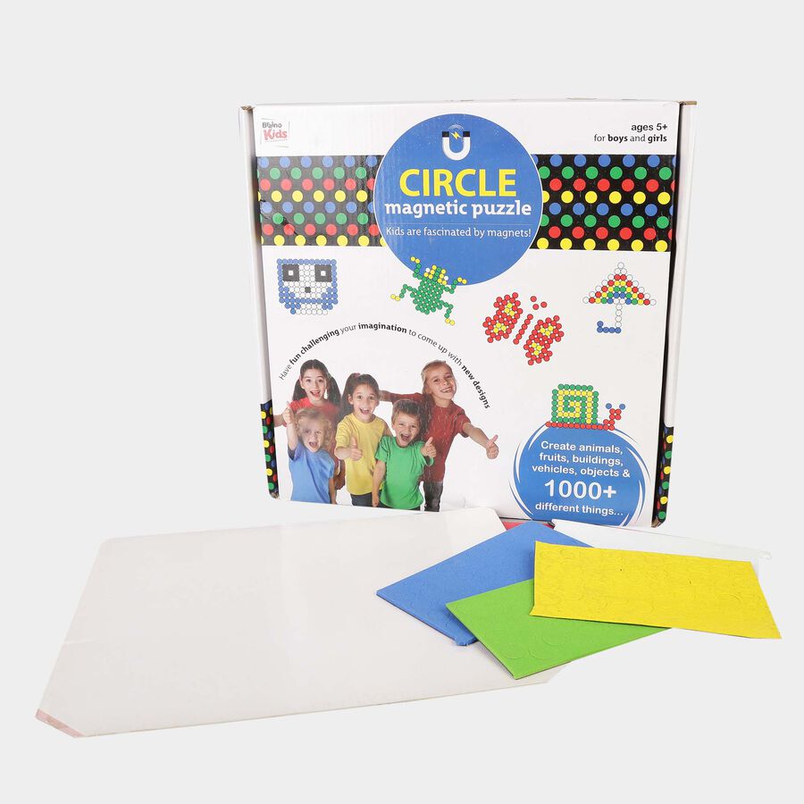 Circle Magnetic Puzzle, , large image number null