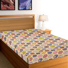 Multicolor Hexagonal Printed Single Bedsheet, , small
