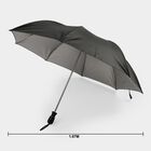 Woman's Black Polyester Umbrella, , small