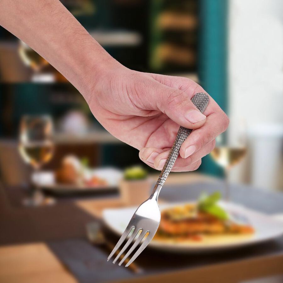 Set of 6 Steel Baby Forks, , large image number null