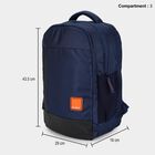 Dark Blue Polyester Back Pack , , small