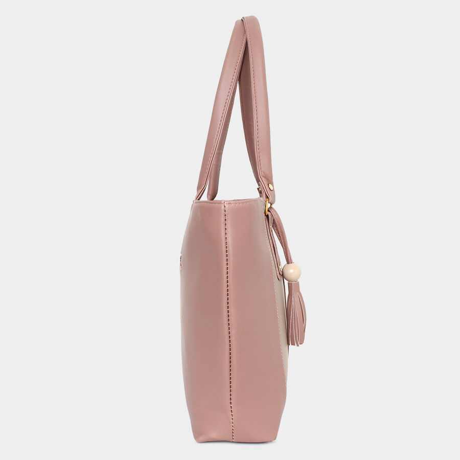 Women Solid Beige Handbag, , large image number null
