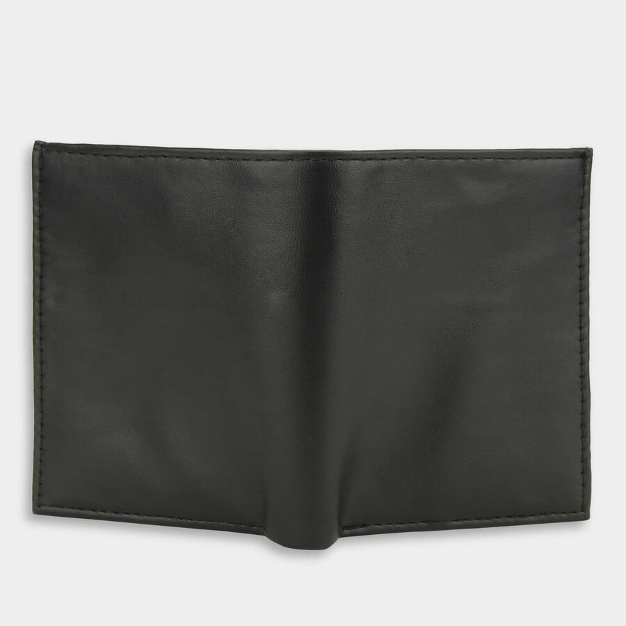 Men PU Black Card Case, , large image number null