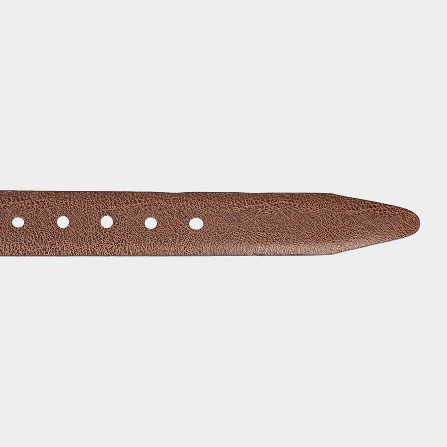 Men's Brown Polyurethane Casual Belt, , large image number null