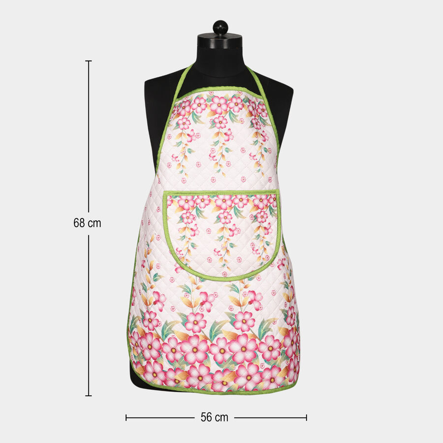 Brown Polyester Cotton Apron, , large image number null