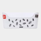 White Medium Plastic Basket, Set of 2, , small image number null