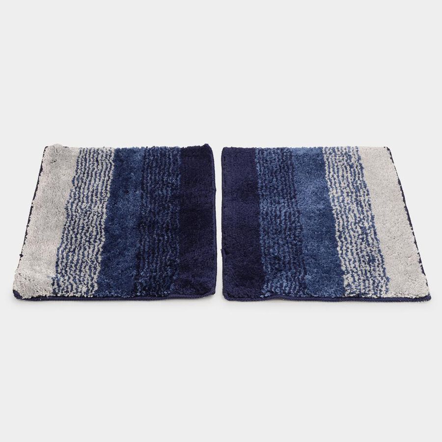 Anti-Skid Polyester Bath Mat, Set of 2, , large
