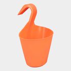 Orange Plastic Planter, , small image number null