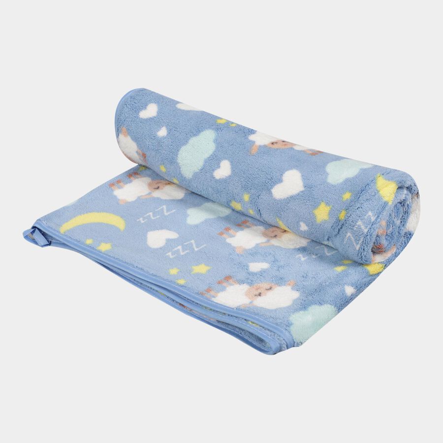280 GSM Blue Microfiber Baby Towel, , large image number null