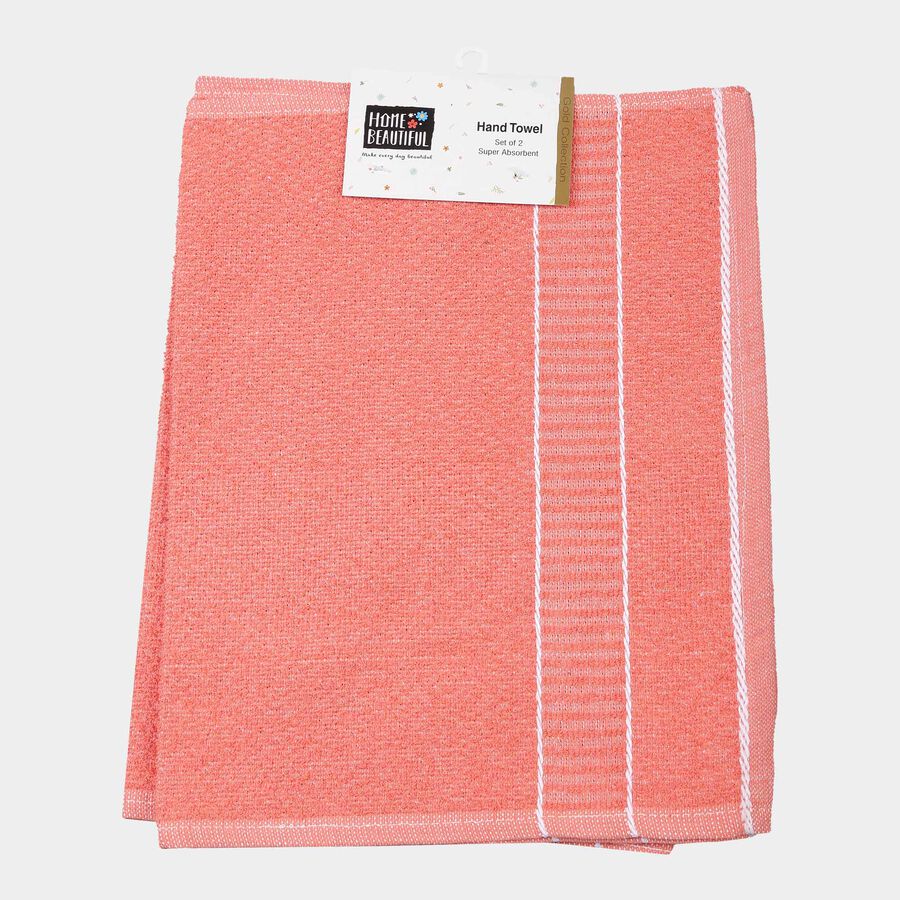 200 GSM Coral Cotton Hand Towel, , large image number null