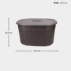 Brown Plastic Basket, , small