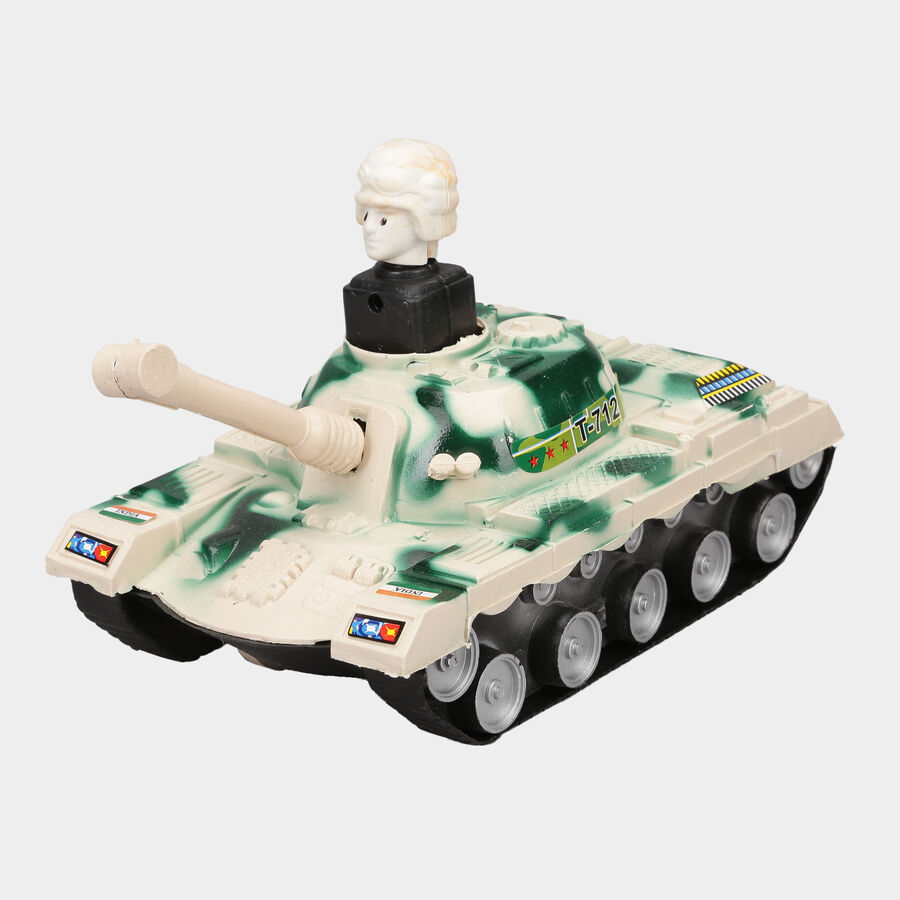 Toy Battle Tank - Color/Design May Vary, , large image number null
