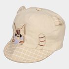 Kids' Off-white Nylon Cap, , small image number null