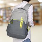 Light Grey Polyester Back Pack, , small image number null