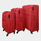 3 Pcs. 4-Wheel Polyester Soft Case Trolley, Small + Medium + Large, , small image number null