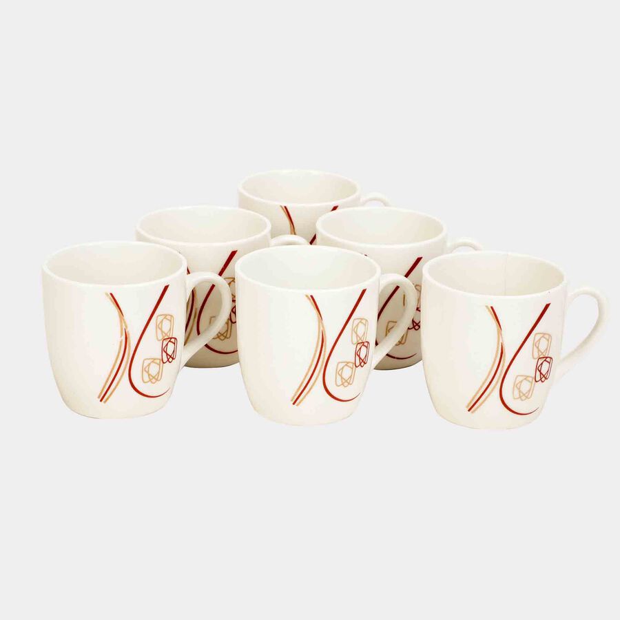 150 ml Bone China Mug, Set of 6, , large image number null