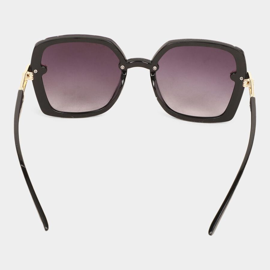 Women's Metal Gradient Square Sunglasses, , large image number null