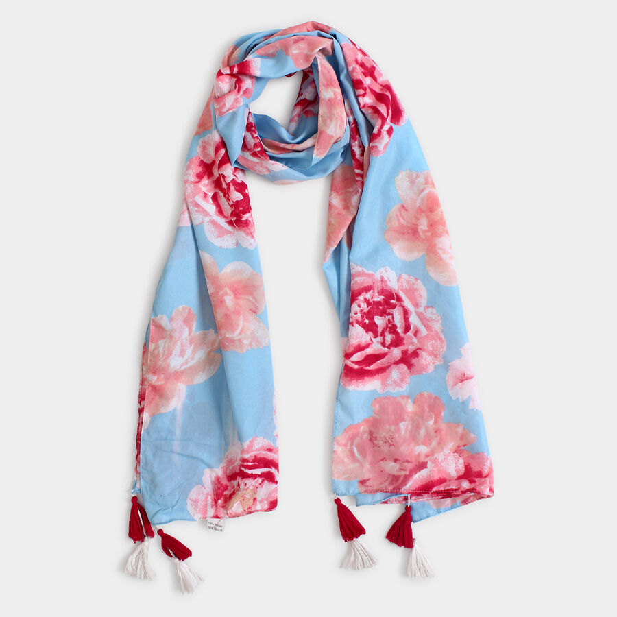 Women's Viscose Scarf, 70 cm X 1.8 m, , large image number null