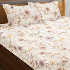 120 GSM White Polyester Double Bedsheet, , small image number null