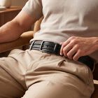 Men's PU Belt, , small