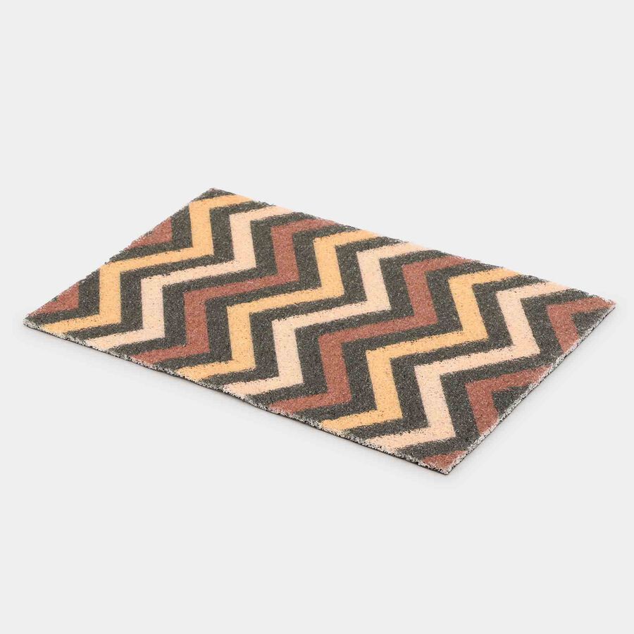 Anti-Skid Brown Polypropylene Door Mat, , large image number null