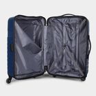 4-Wheel Blue Polypropylene Hard Case Trolley, Small + Medium, , small image number null
