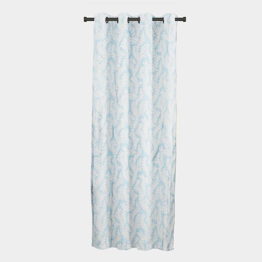 5ft. Dark Blue Window Curtain, , large image number null
