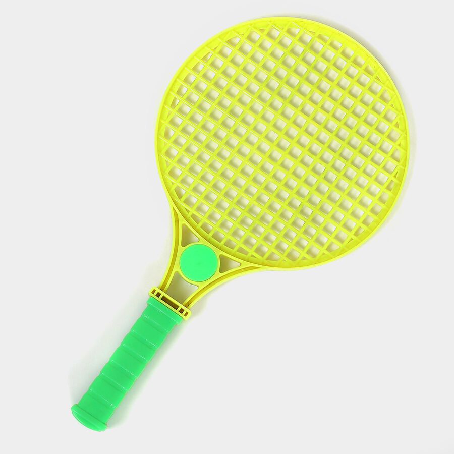 Toy Tennis Racquet Set - Colour/Design May Vary, , large image number null