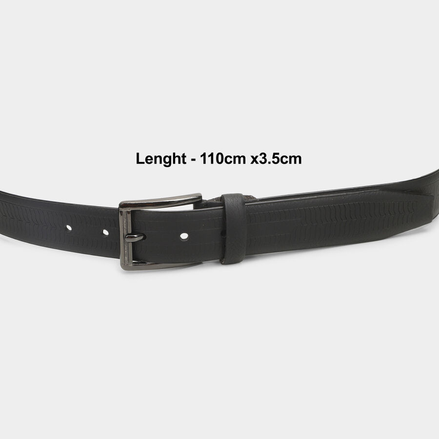 Men's Brown Polyurethane Belt, , large image number null