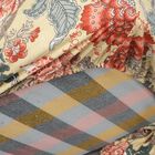 Blue Microfiber Double Bedsheet, , small image number null