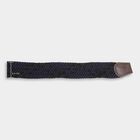 Men's Navy Blue Canvas Casual Belt, , small image number null