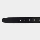 Men's Black Polyurethane Formal Belt, 42 in. Waist, , small image number null