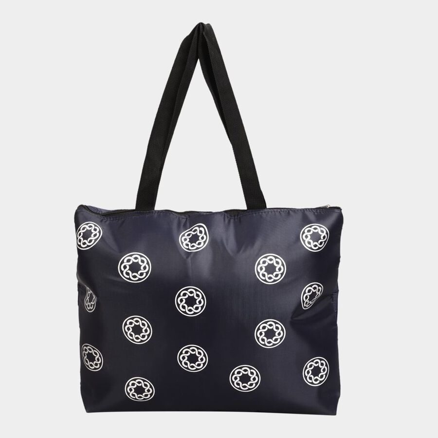Women's Navy Blue Fabric-Polyester Tote Bag, , large image number null