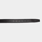 Men's BlackLeather Formal Belt, , small