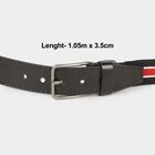 Men's Black Canvas Casual Belt, , small image number null