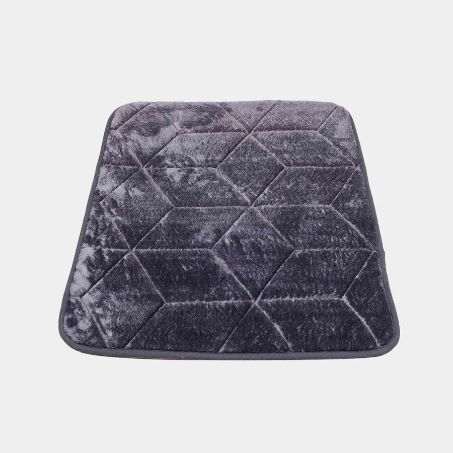 Dark Blue Microfiber Bath Mat, , large image number null