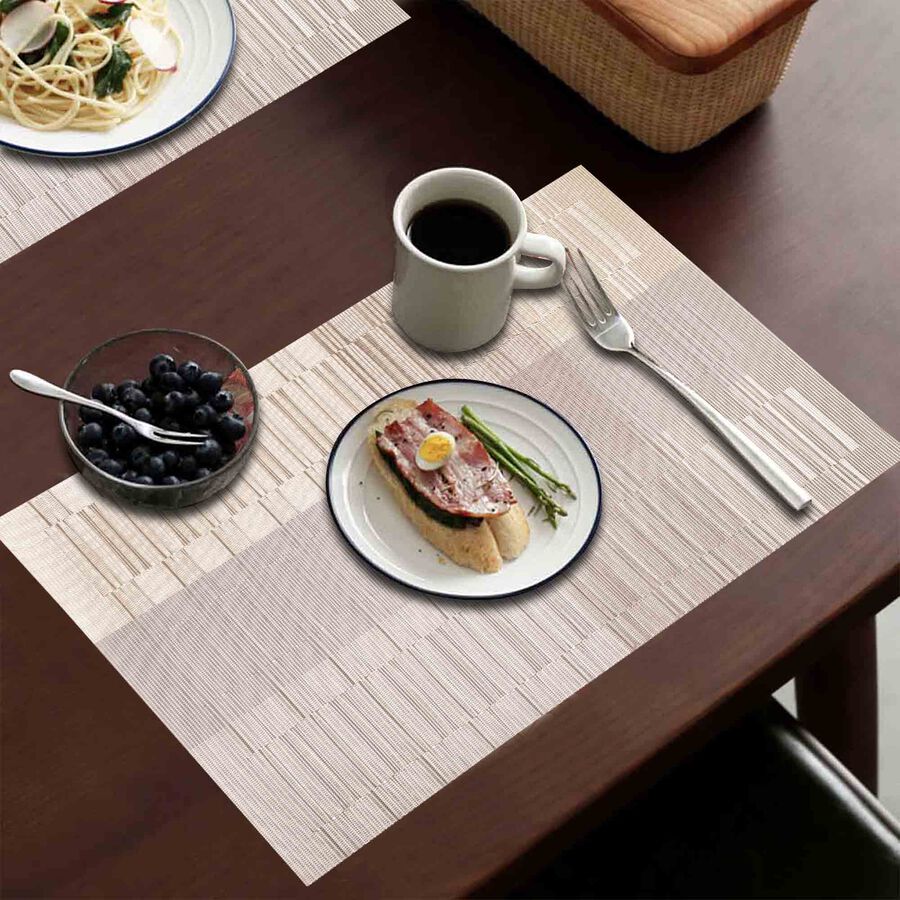 PVC Brown Table Mat, , large image number null