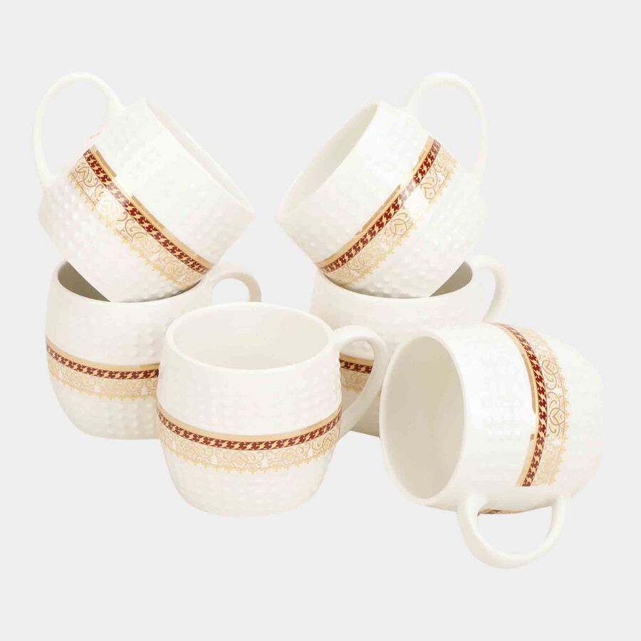 150 ml Bone China Cup, Set of 6, , large image number null