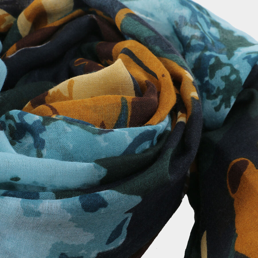 Printed Women Scarf, , large image number null