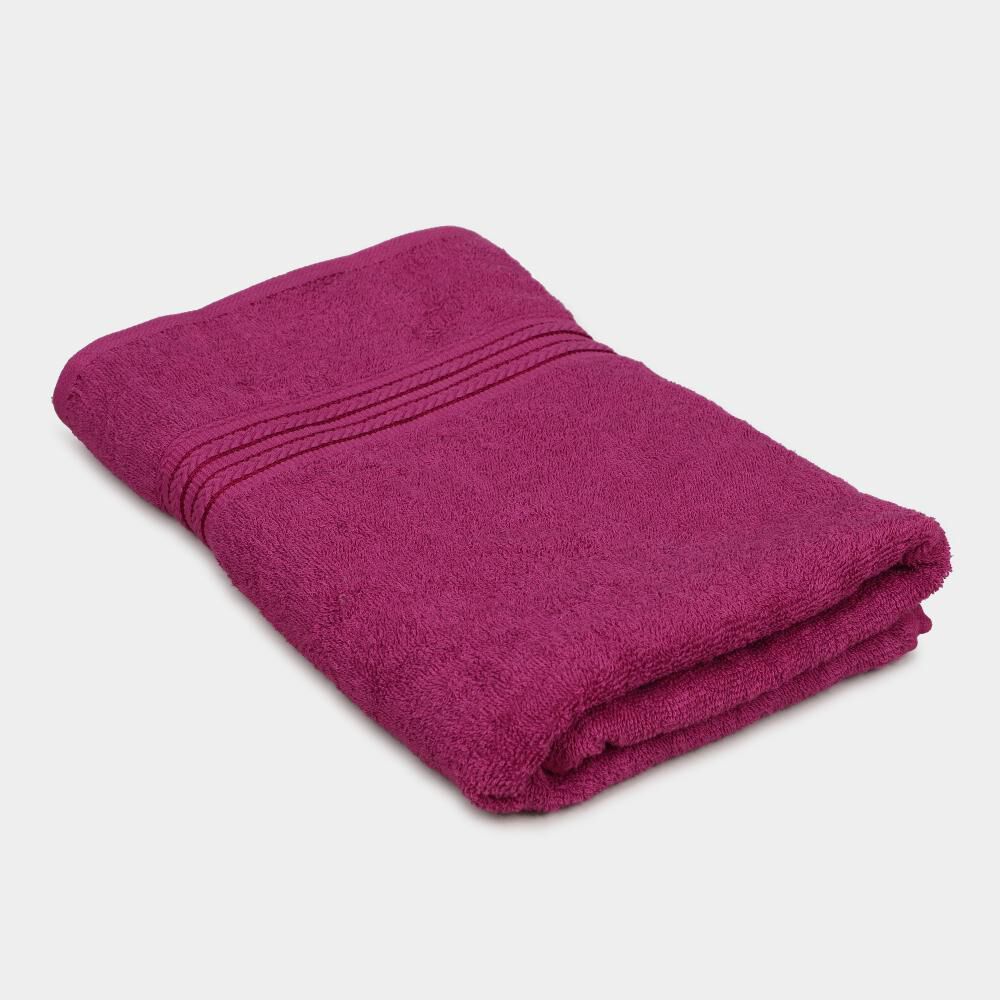 Home Beautiful                         450 GSM Wine Cotton Bath Towel