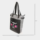 Black Polyurethane Bag, , small